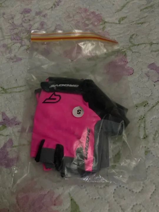 Luva ciclista tamanho S - Foto 3