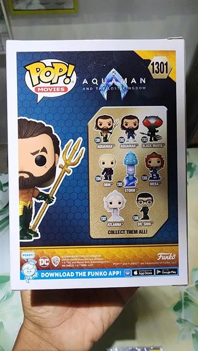 Funko Pop Aquaman 1301 Novo - Foto 3