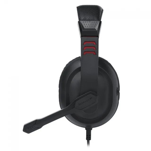 Headset Gamer Redragon Ares Black Led RGB P2 C/ Adaptador P3 - WZetta - Foto 4