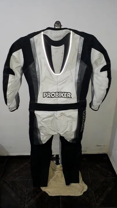 Macacão de Couro Probiker Motociclista - Foto 2