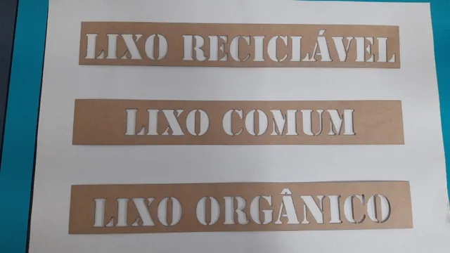 Estêncil Personalizado para pintura e sinalização
