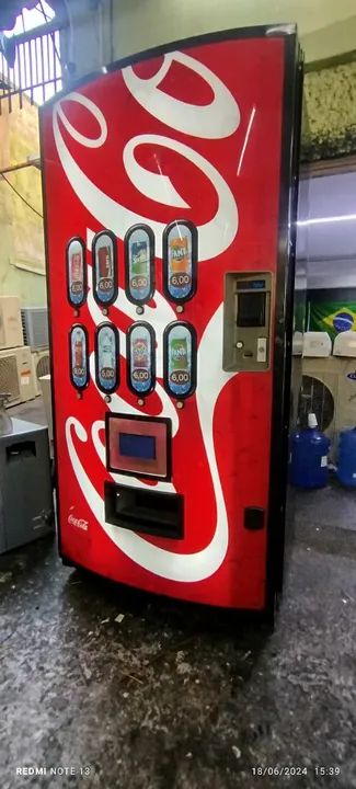 Geladeira Vending Machine Coca Cola - Foto 2