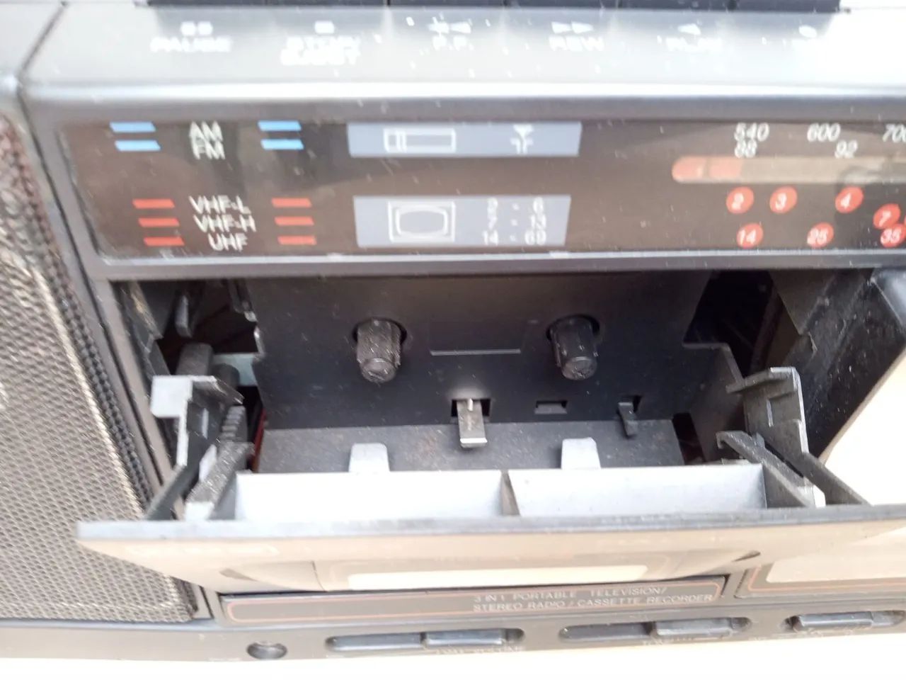 Rádio gravador antigo tvp5 - Foto 6