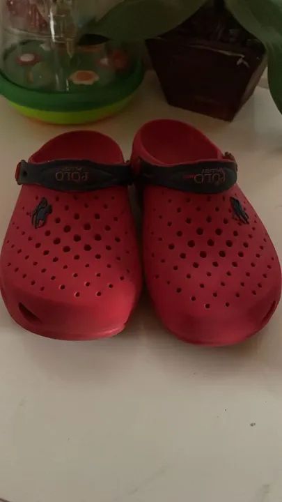 CROCS Polo Vermelhos 32