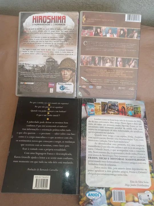 Kit 2 livros e 2 dvd,s - Foto 4
