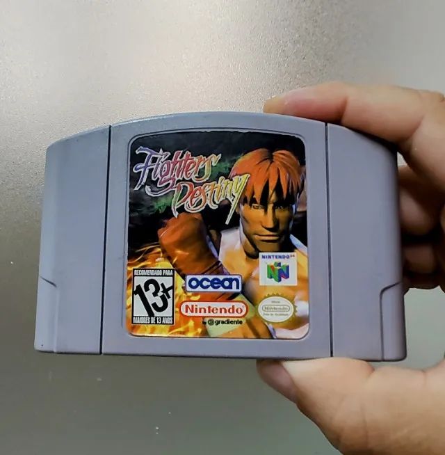 Fita Original Fighters Destiny  Nintendo 64 Custando R$ 100