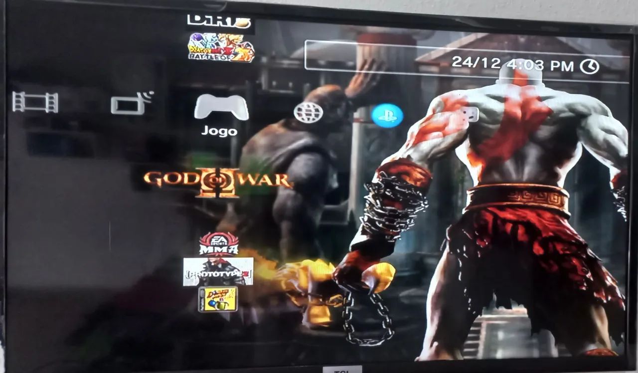 Playstation 3 Slim desbloqueado 15 jogos  - Foto 4