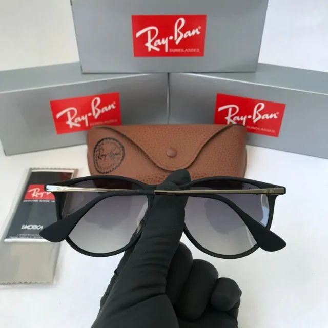 Óculos de Sol Ray ban RB4171 Black Polarizado - Foto 5