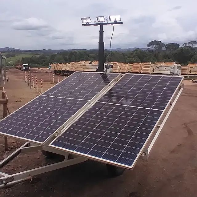 Torre de iluminação solar - Foto 3