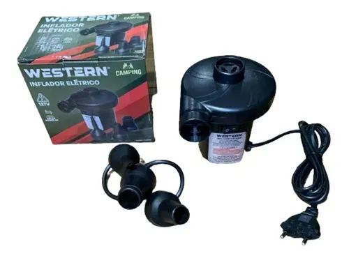 Inflador Eletrico Bomba Com 3 Bicos 127v 150w 2021/127 1
