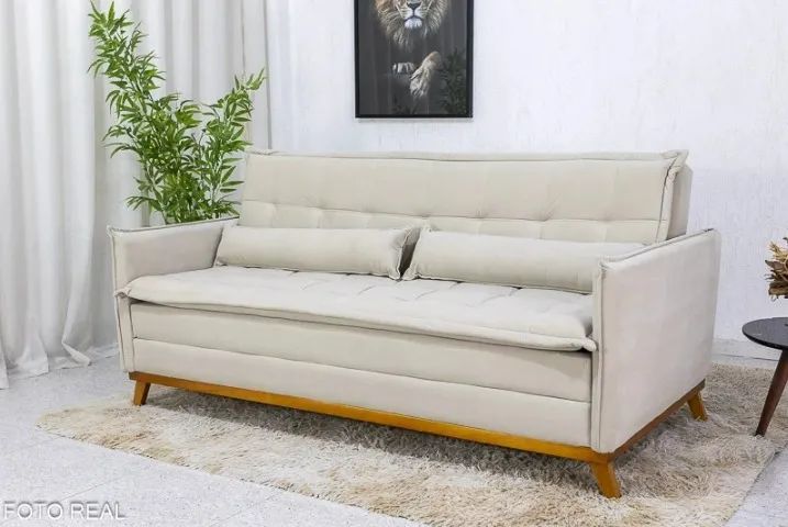 Pré Black Friday! Sofá Cama 304 - Tempo limitado. - Foto 2