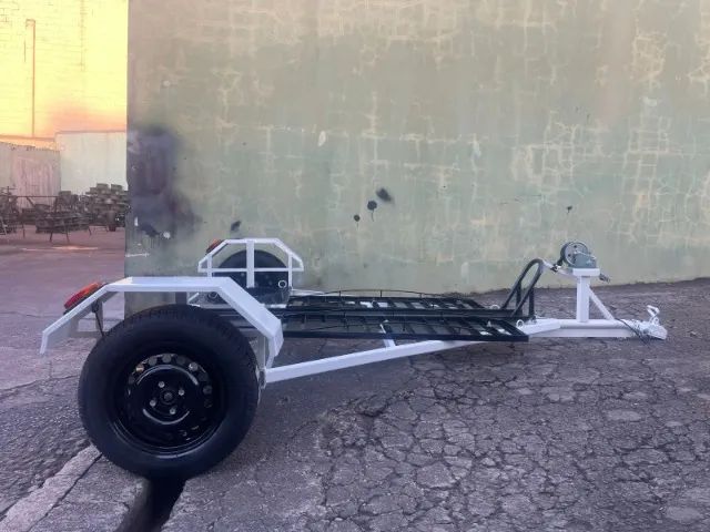 Carreta asa delta com guincho manual - Foto 4