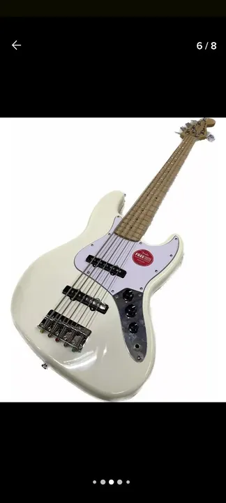 Baixo Squier by Fender 5c R$3500 zerado