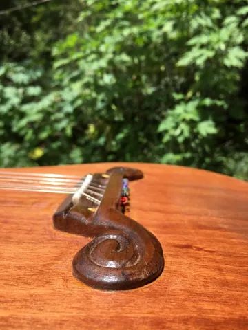 Viola entalhada luthier - Foto 4