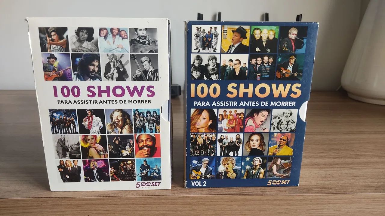 DVD de música 5 SET 
