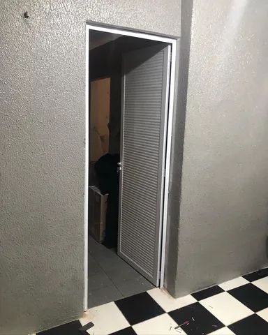 Porta de alumínio branco  - Foto 2