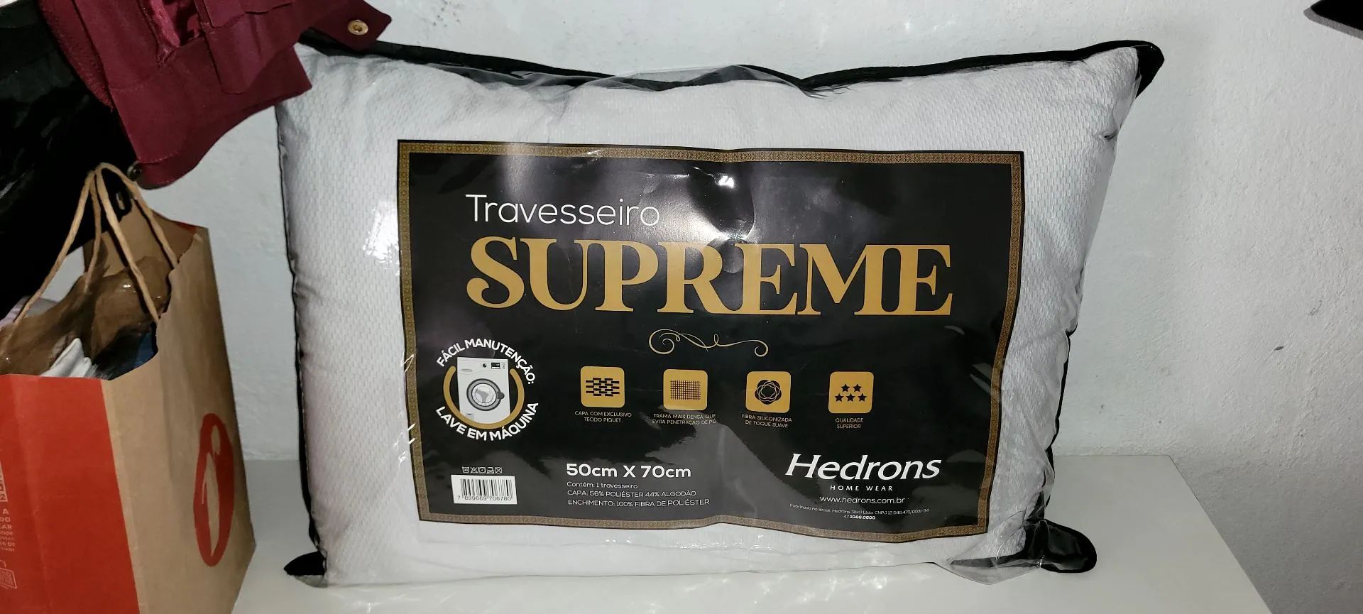 Travesseiro supreme Hedrons home wear  - Foto 4