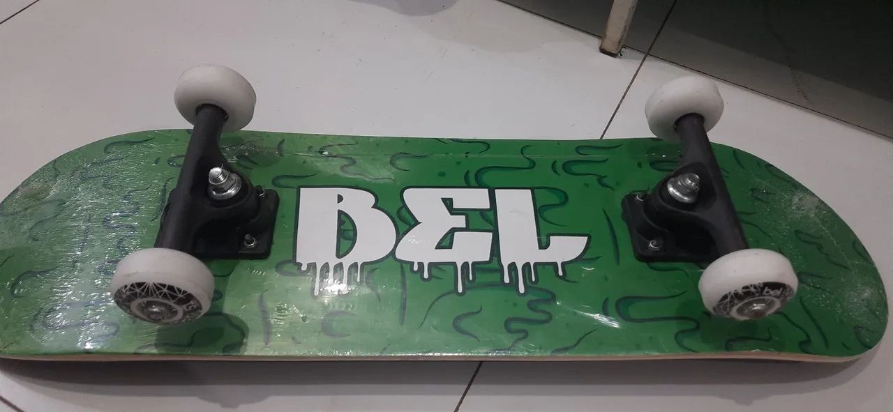 Skate Completo - Tamanho Infantil - Deck Verde