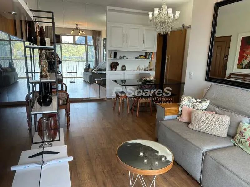 Apartamento perfeito na Lagoa, 3 quartos, sendo 2 suítes, 100m², reformado e mobiliado - Foto 7