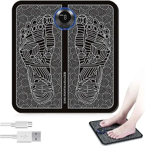 Tapete Massageador Pés Pulso Elétrico Circulação - Foto 3