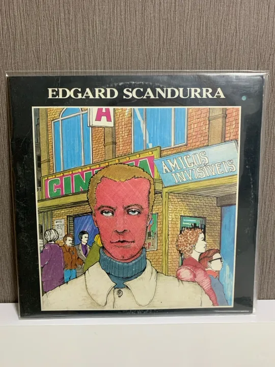 LP Vinil - Edgard Scandurra - Amigos Invisíveis