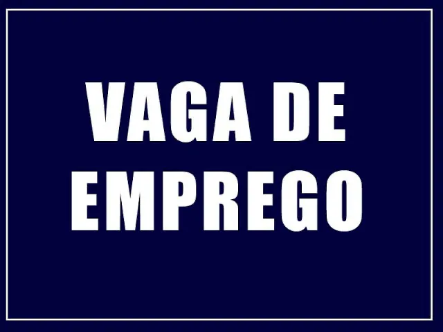 Vagas de emprego para vendedores 