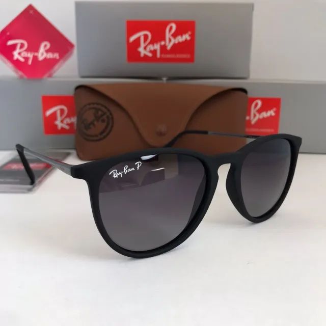 Óculos de Sol Ray ban RB4171 Black Polarizado - Foto 2