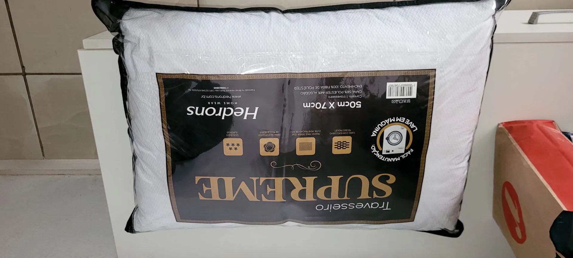Travesseiro supreme Hedrons home wear  - Foto 6