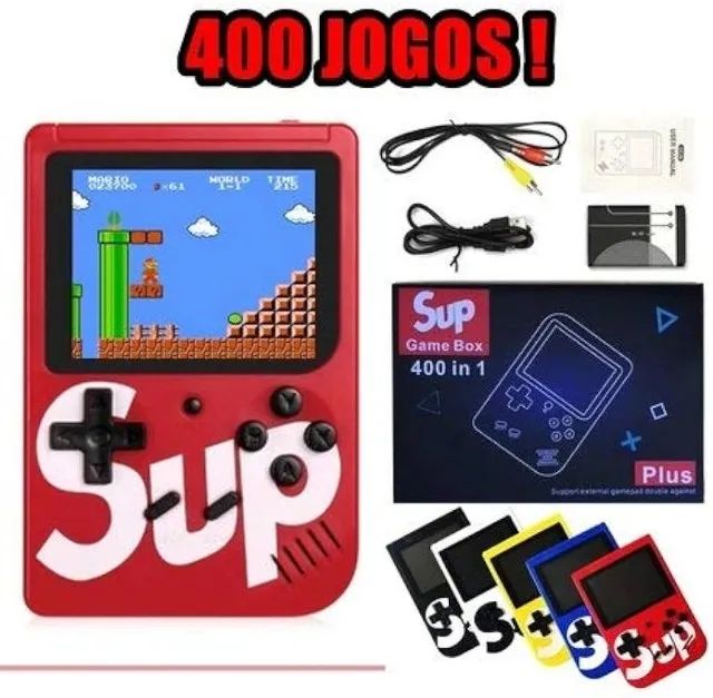 Game Boy SUP Com 400 Jogos