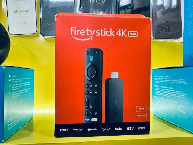 Fire Tv Stick 4K Max 2ª Segunda Geração, Original Amazon 16GB WI-FI 6E Lacrado
