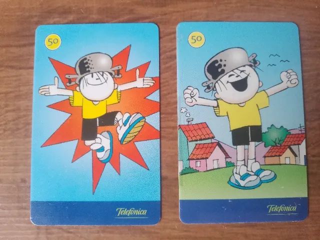 Cartão Telefônica Edição O Menino Maluquinho Incrível!!! - Foto 2