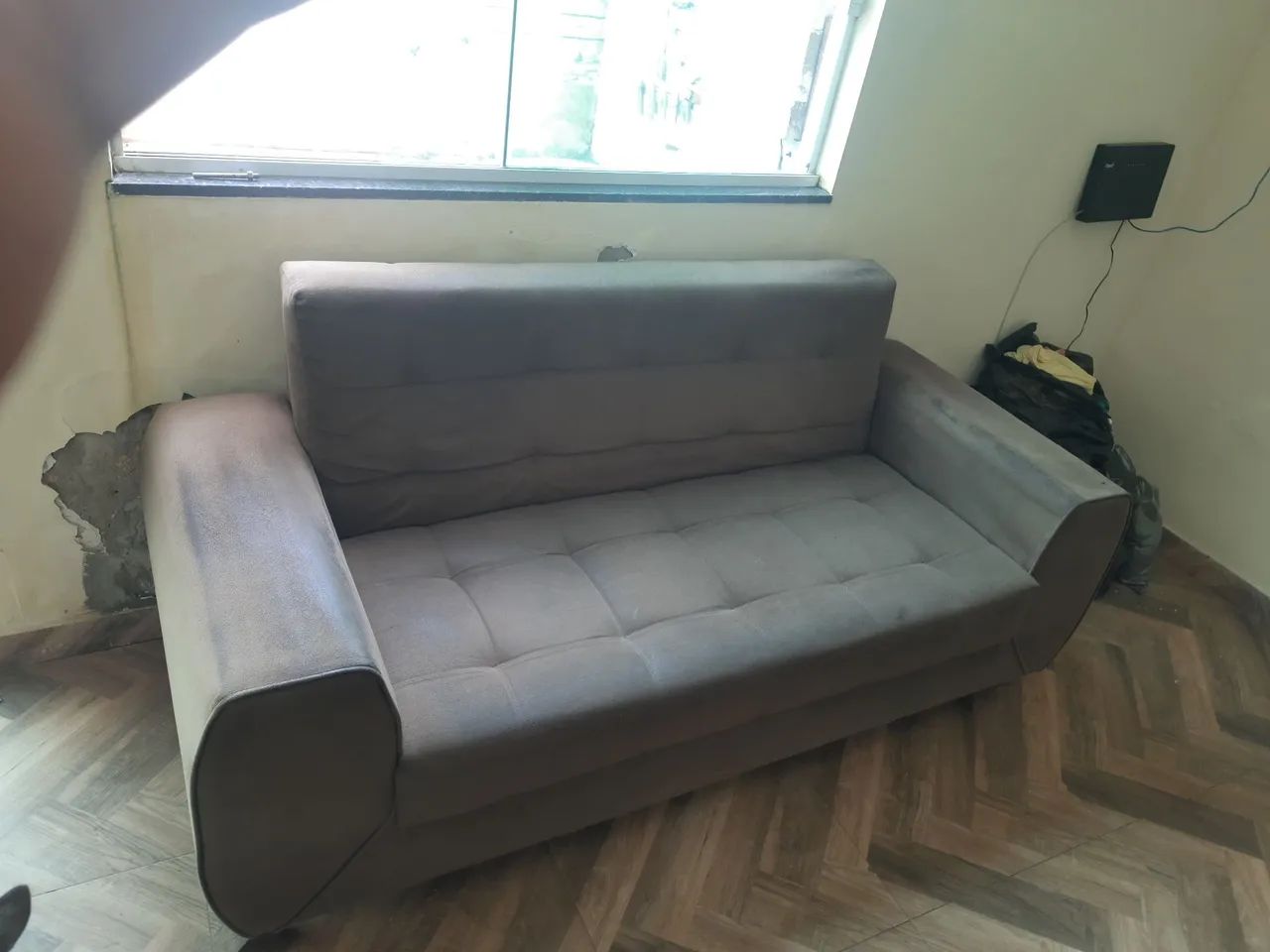 Sofá Marrom Moderno - Conforto e Estilo para sua Sala - Foto 2
