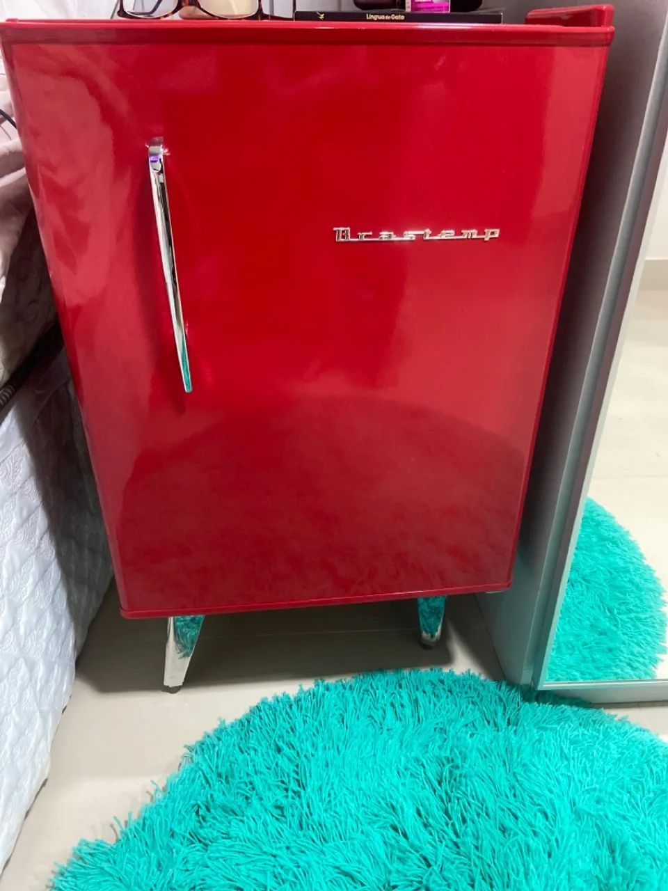 Frigobar Brastemp Retrô Vermelha