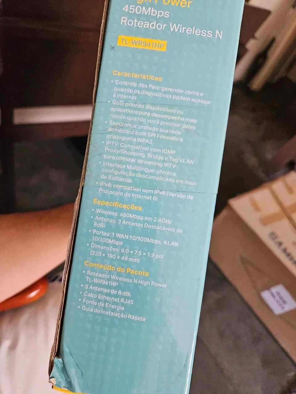 Roteador TP-Link TL-WR941HP - Alta Potência e Alcance Extremo! - Foto 6