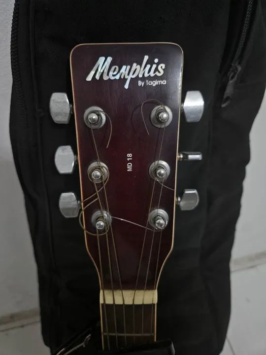 Violão Elétrico Memphis Tagima - Cordas de aço MODELO MD18 - Foto 4