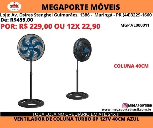 Ventilador de Coluna 40cm Ventisol - Foto 3
