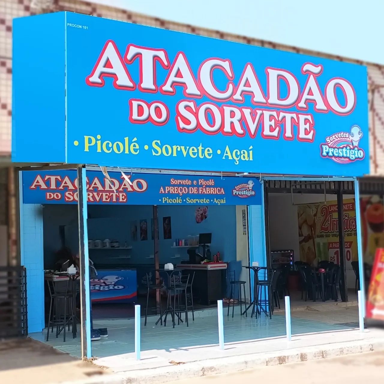 Passo ponto sorveteria 