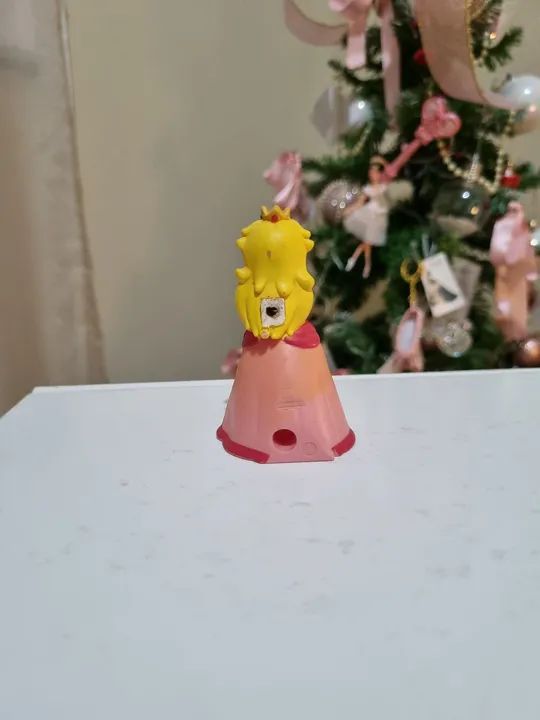 Brinquedo boneca figure princesa peach super Mario  - Foto 2