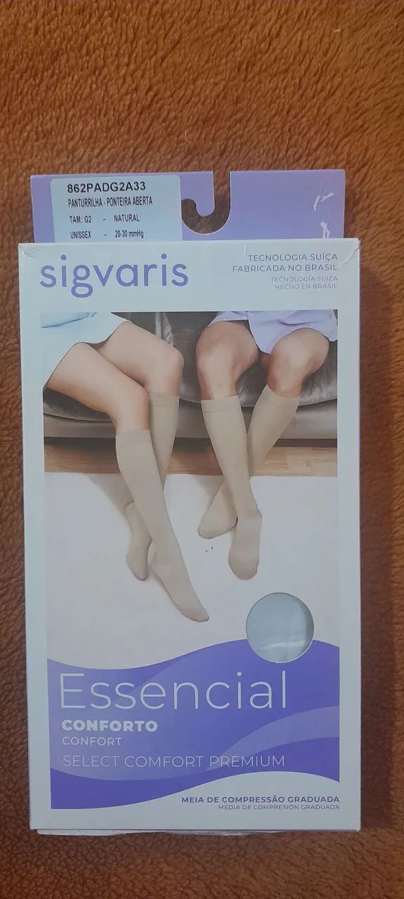 Meia de compressão graduada Sigvaris