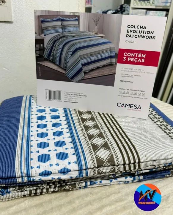 Cobre Leito Casal63825076848001124