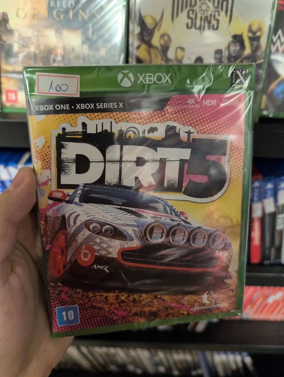 Dirt 5 Xbox novo 