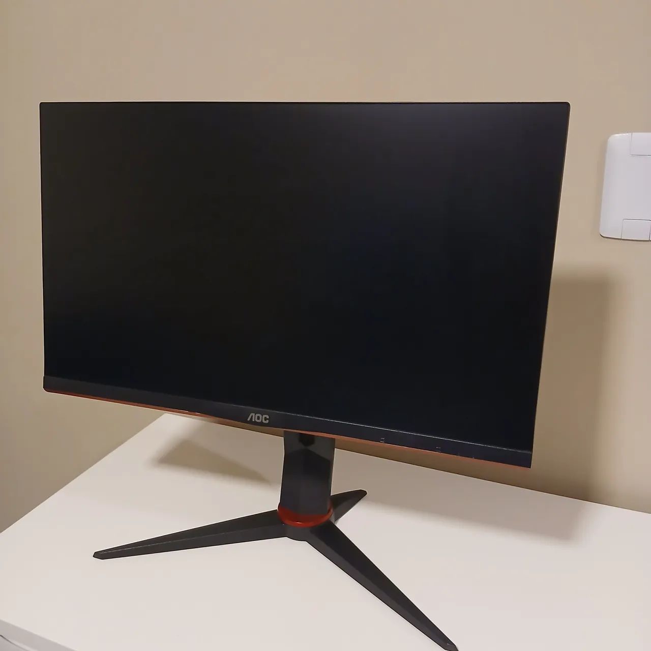 AOC, 24G2/BK, Monitor Gamer Hero 24" 144Hz IPS 1ms AMD FreeSync 24G2, COR PRETA/VERMELHA - Foto 3