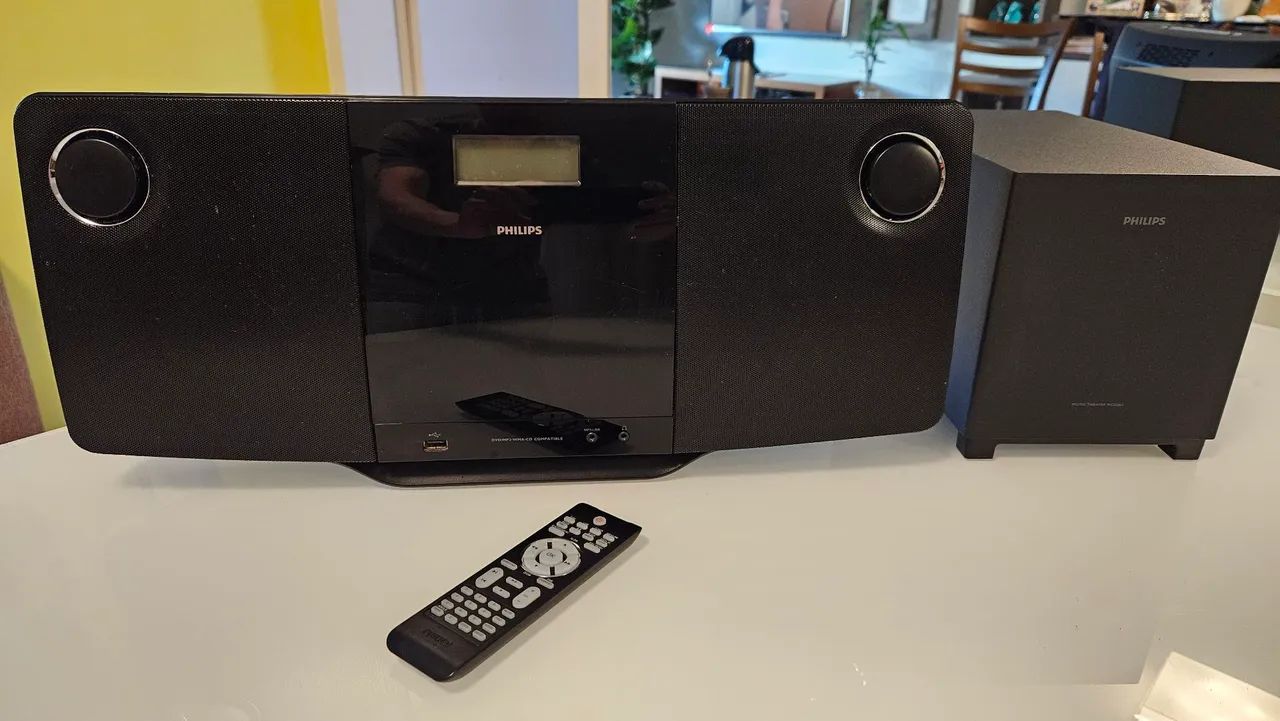 Micro System Philips MCD263 com DVD