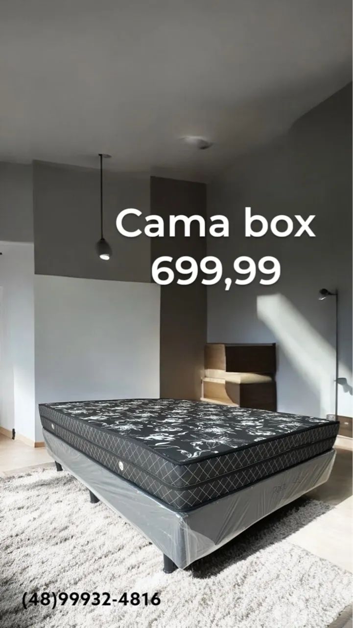 Cama Box casal - R$699,99 colchão e base entrego