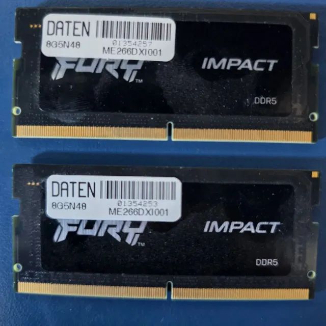 2 x Memoria Ram 8Gb Notebook DD5