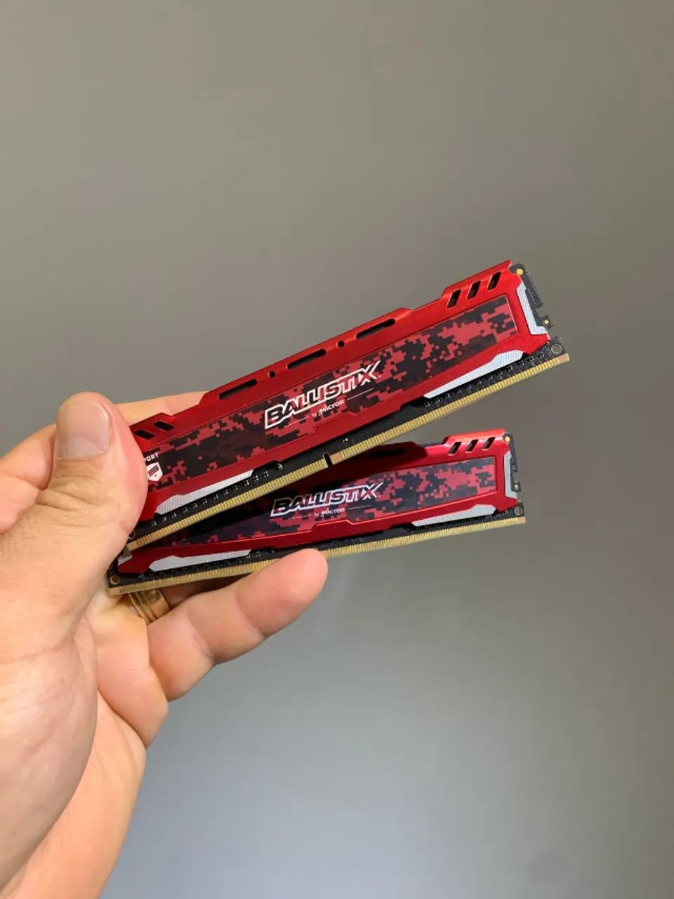Memórias DDR 4 Ballistix 16Gb (2 x 8Gb) (leia a descrição)