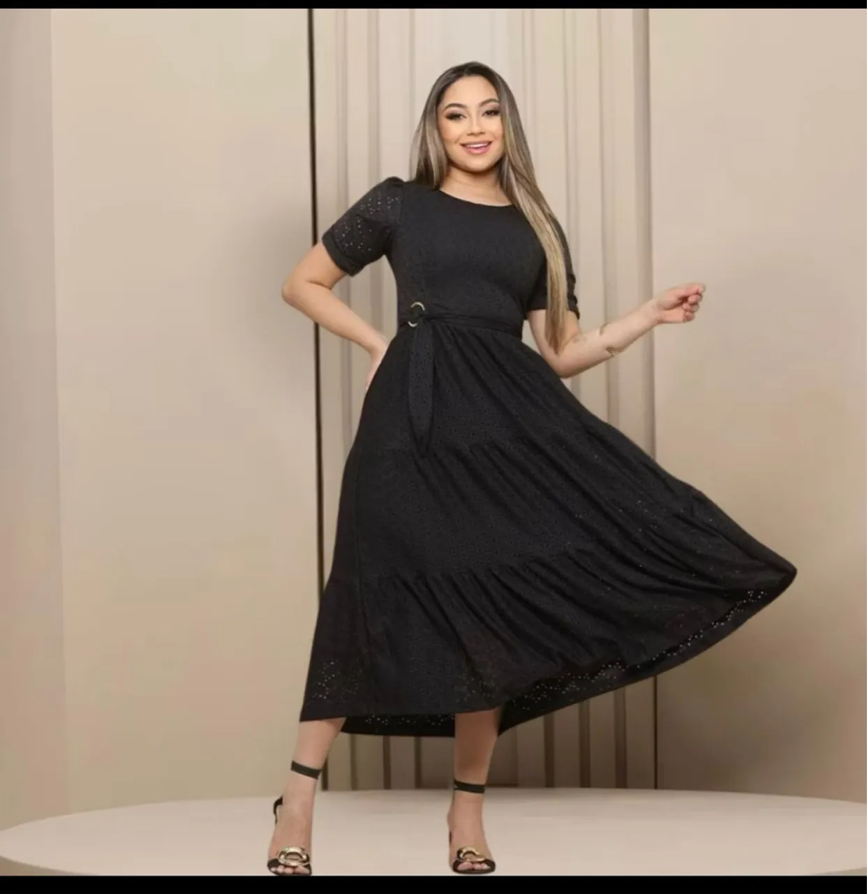 Vestido Preto elegante