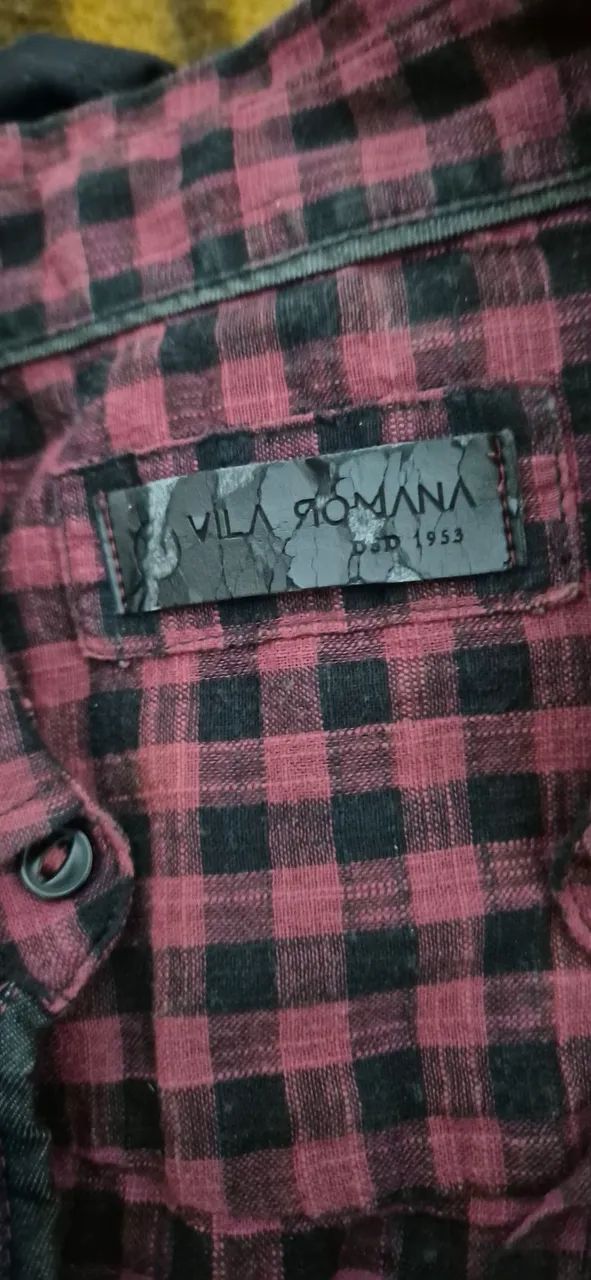 Camisa xadrez Vila Romana - Foto 2