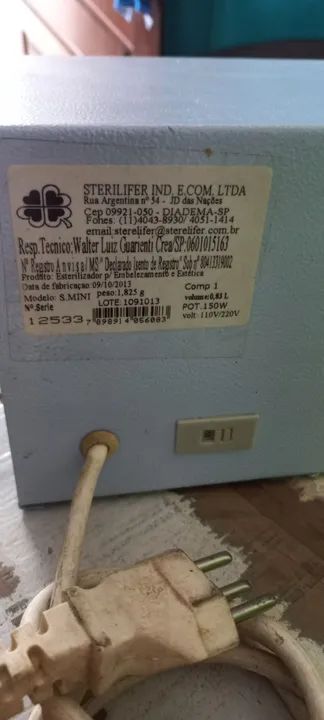 Esterilizador de Instrumentos Inox - Novo - Foto 2