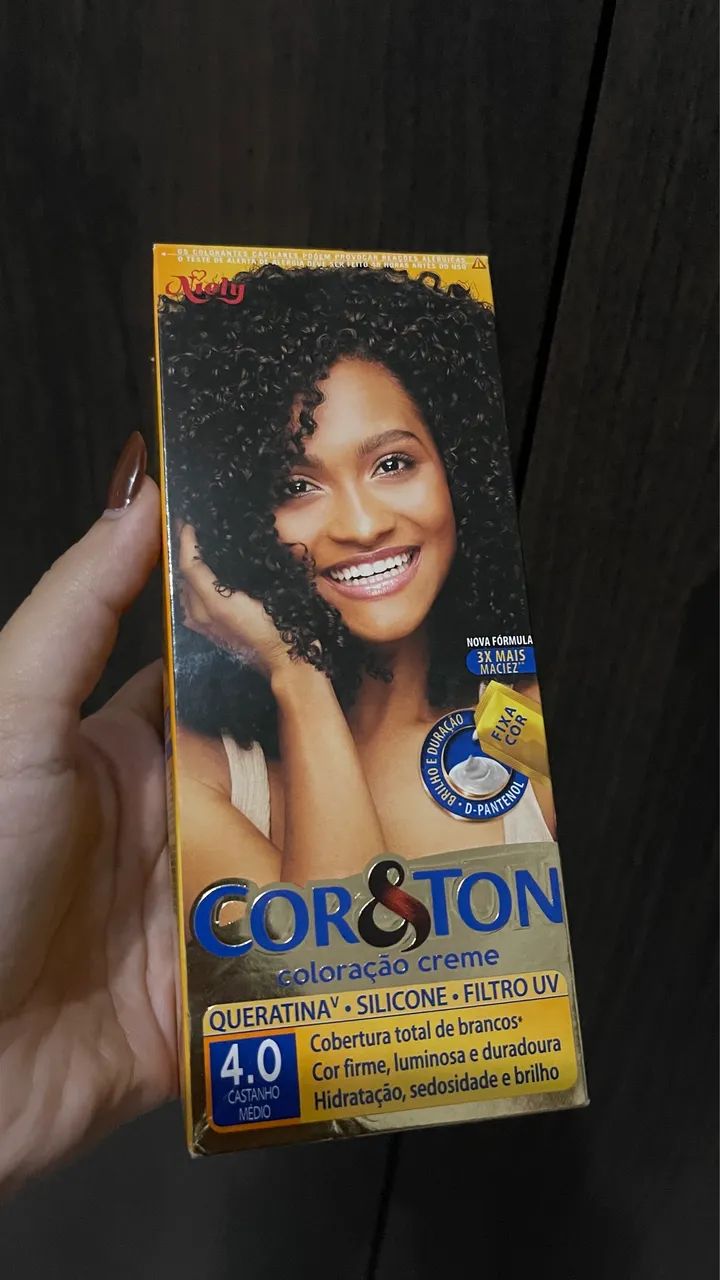 DUAS UNIDADES Tinta Cabelo Cor&Ton 4.0